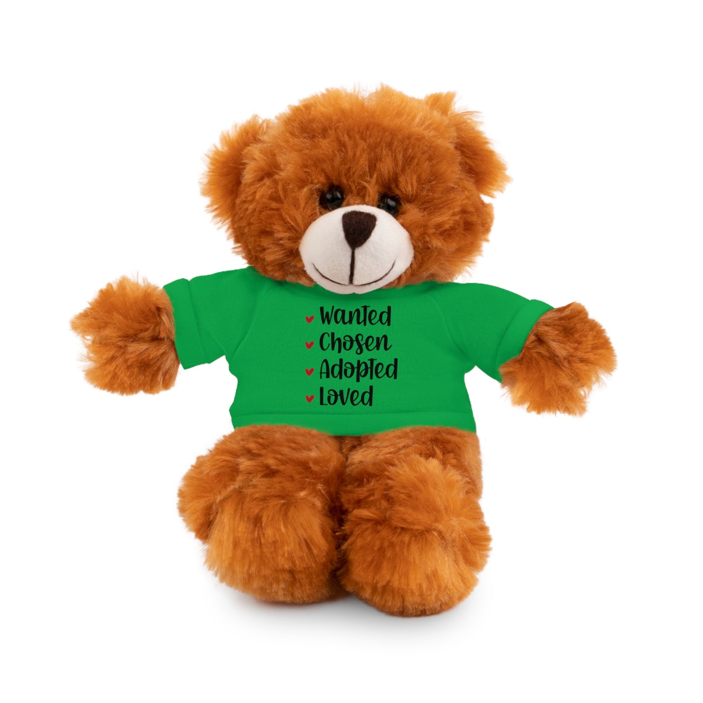 Stuffed Animals with Family Adoption Tee