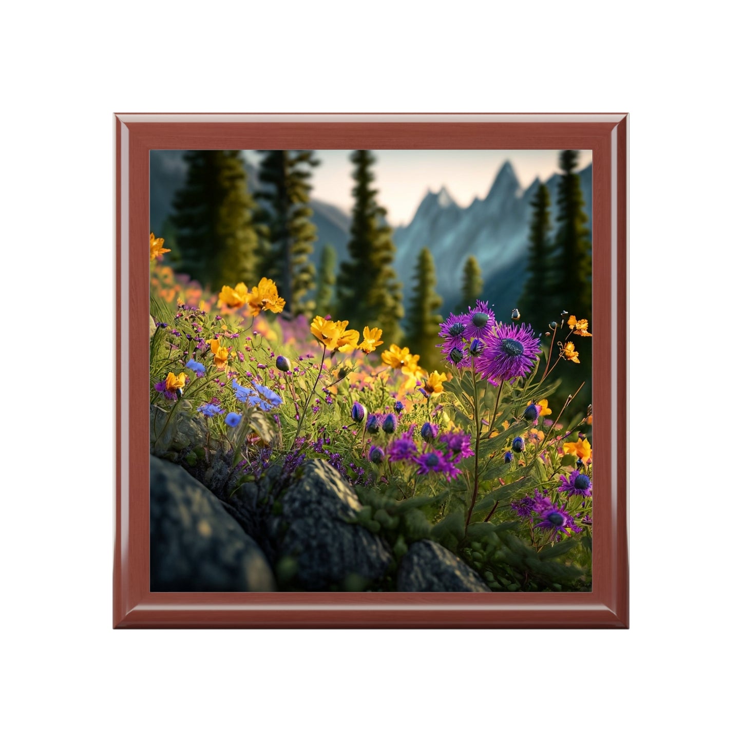 Wildflowers Jewelry Box