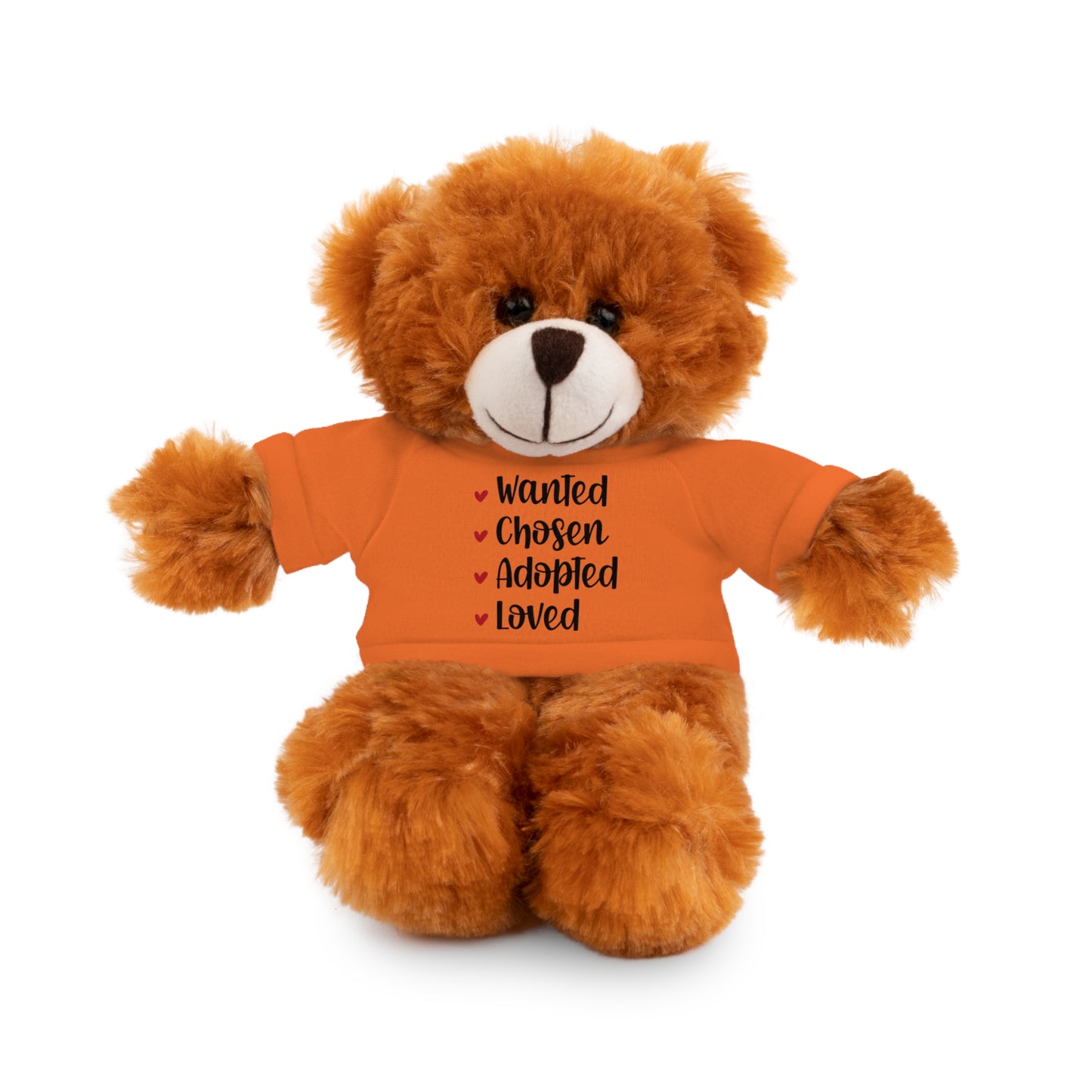 Stuffed Animals with Family Adoption Tee