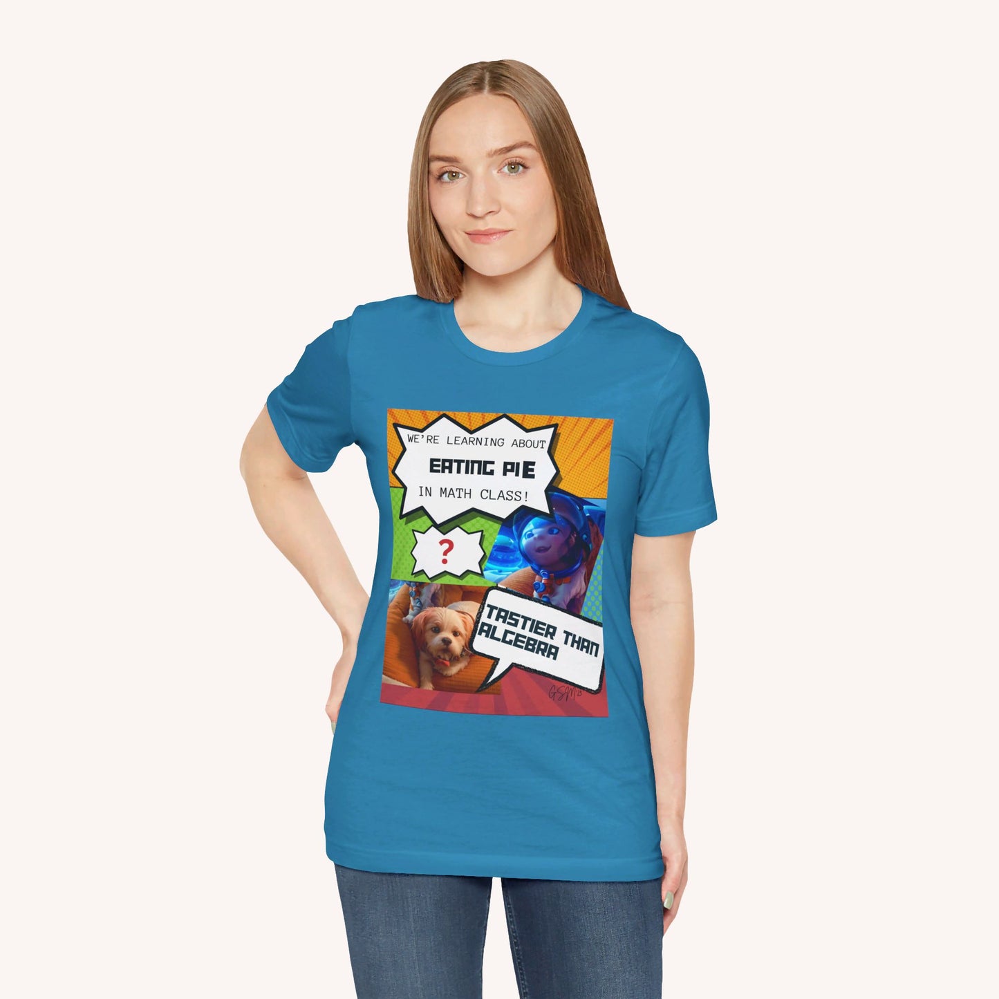 Funny Math Jersey Short Sleeve Tee