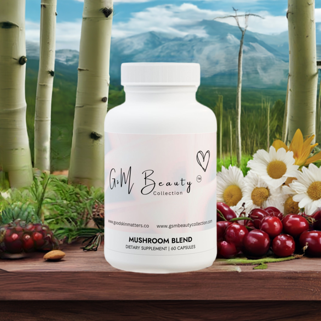 a) Mushroom Blend Supplement (60 Capsules)