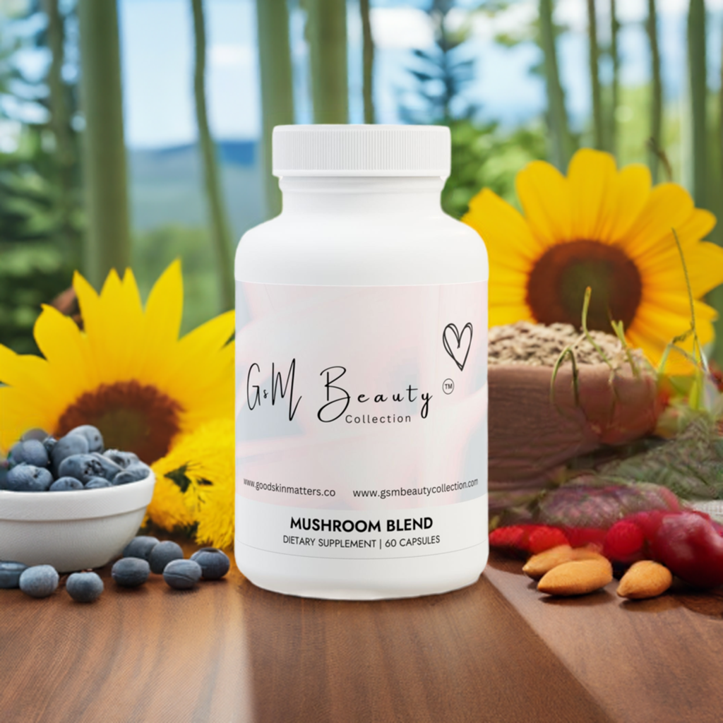 a) Mushroom Blend Supplement (60 Capsules)