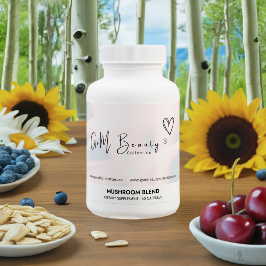 a) Mushroom Blend Supplement (60 Capsules)